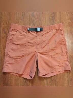 REI Co-op Sahara Amphib Shorts 7" Inseam Terracotta Orange Men's Large
